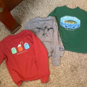 Properly Tide & J Bailey Size 6 Long Sleeve T-Shirts
